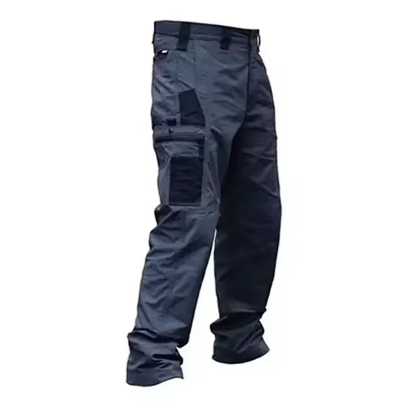 Pantalones tácticos informales para hombre, pantalones de trabajo con múltiples