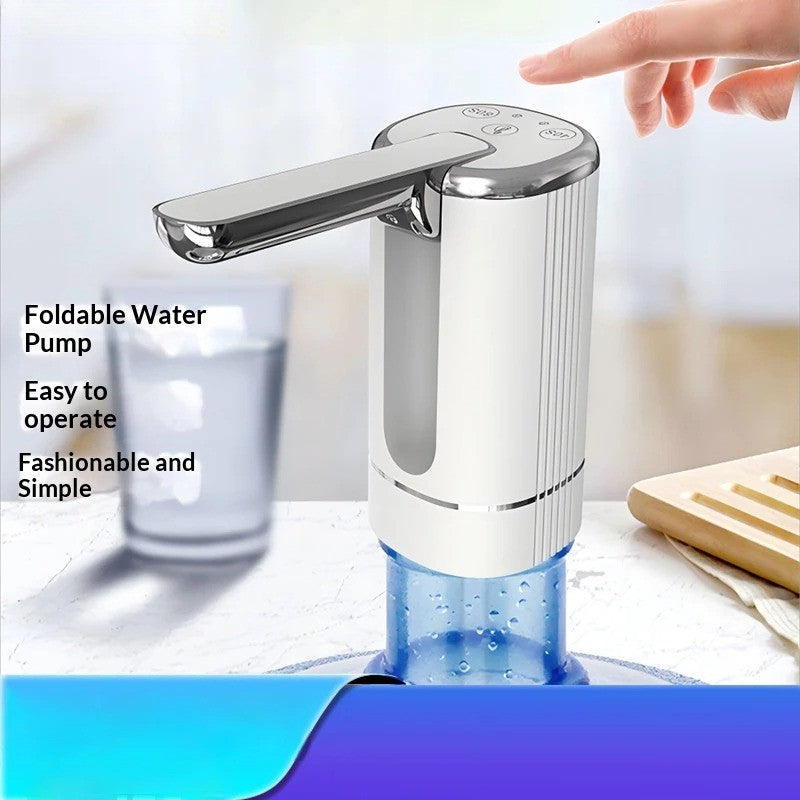 Bomba de agua eléctrica plegable, dispensador automático de agua, salida portáti