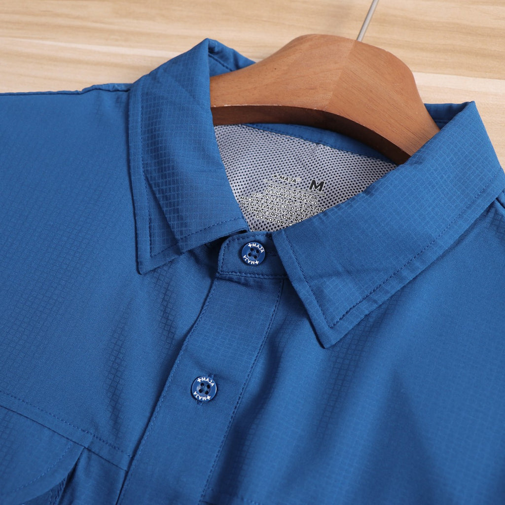 Camisa de Pesca Ligera de Secado Rápido para Hombre, Multifuncional, Transpirabl