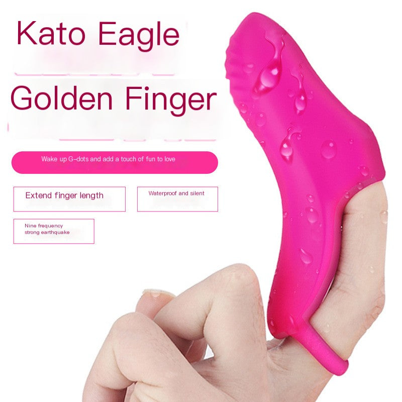 Cross-Border G-Spot Vibrating Finger Stimulator