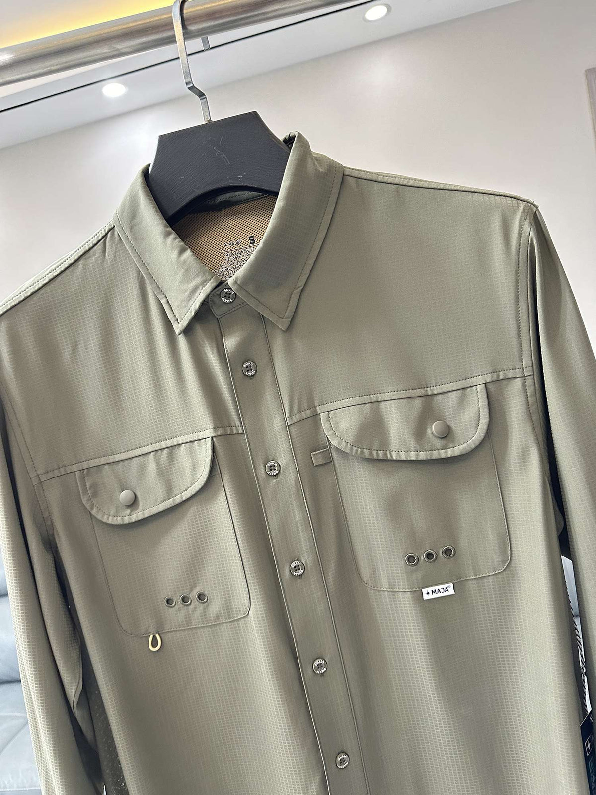 Camisa Deportiva de Alto Rendimiento para Hombre, Primavera Verano, Antidesgarro