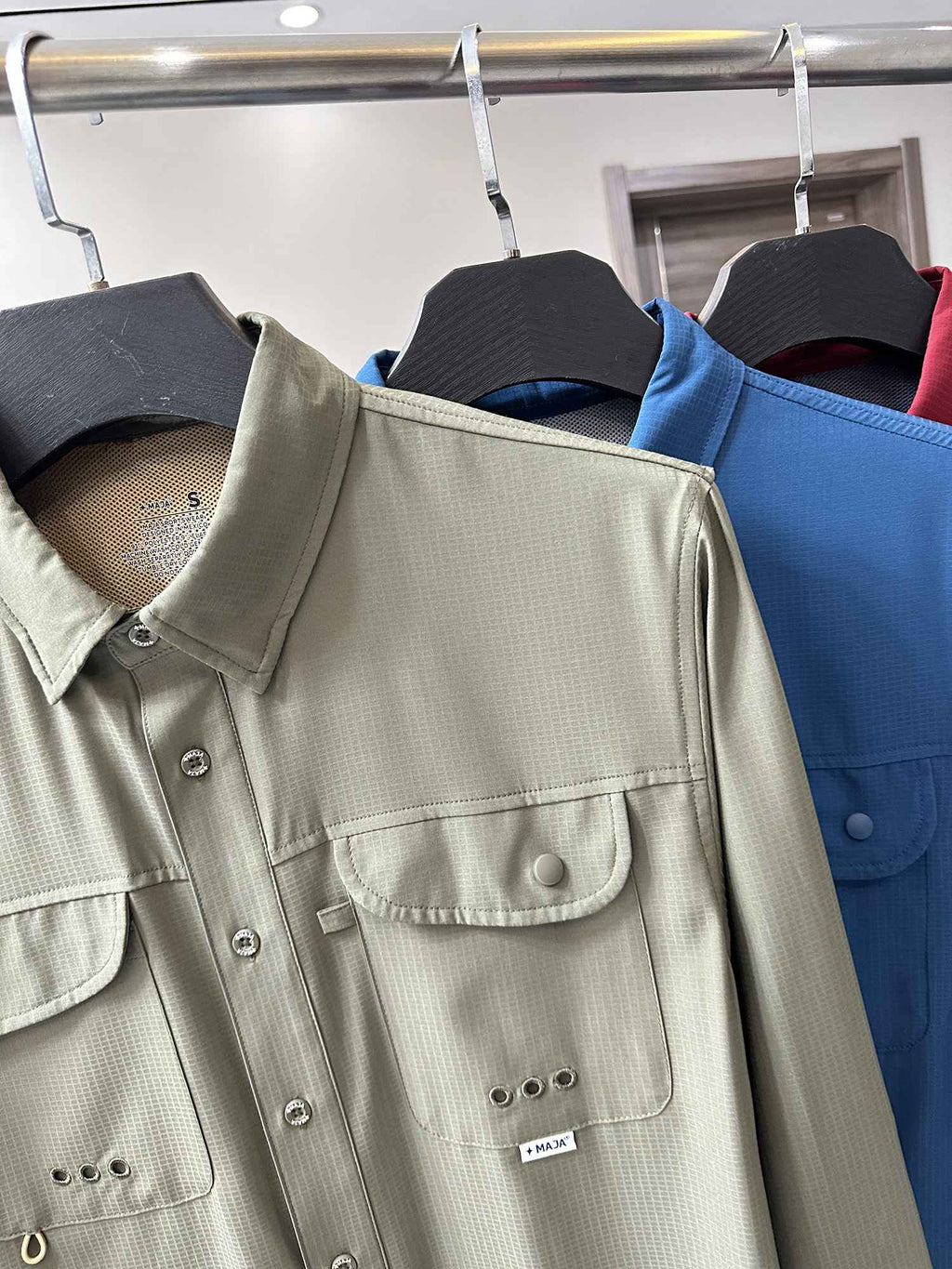 Camisa Deportiva de Alto Rendimiento para Hombre, Primavera Verano, Antidesgarro