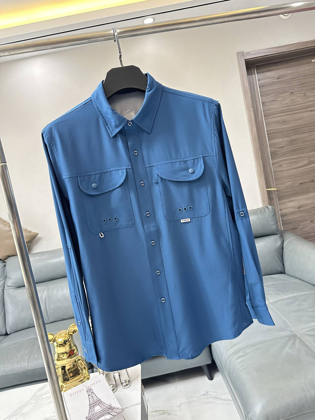 Camisa Deportiva de Alto Rendimiento para Hombre, Primavera Verano, Antidesgarro
