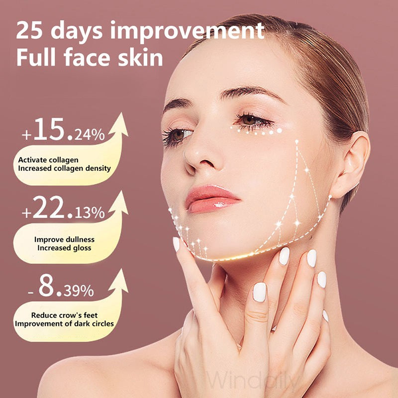 Dispositivo de elevación Facial terapia de fotones LED masajeador de vibración a