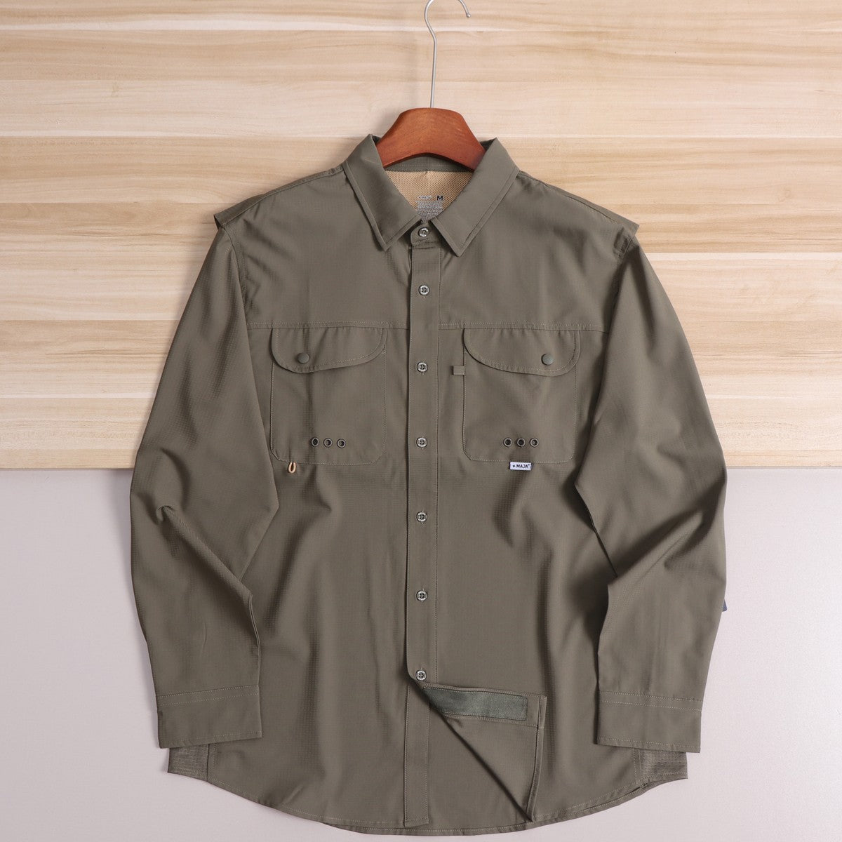 Camisa de Pesca Ligera de Secado Rápido para Hombre, Multifuncional, Transpirabl