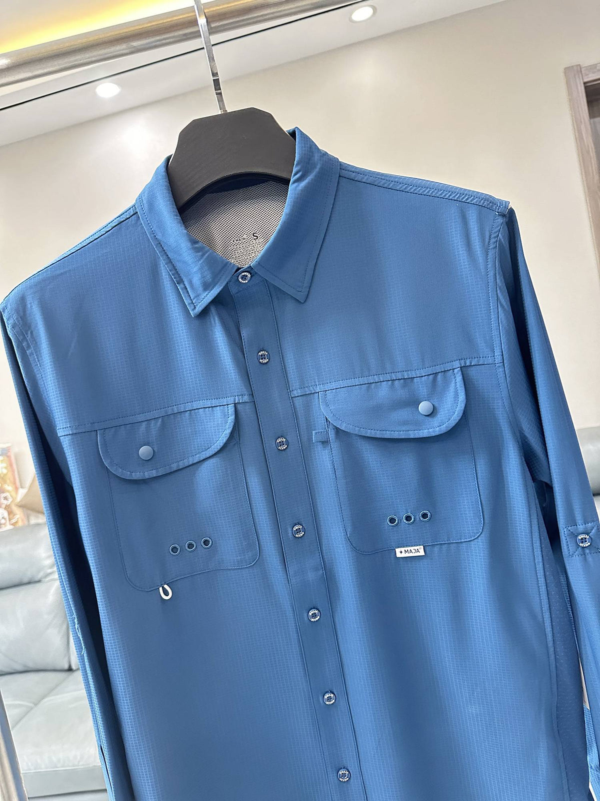 Camisa Deportiva de Alto Rendimiento para Hombre, Primavera Verano, Antidesgarro