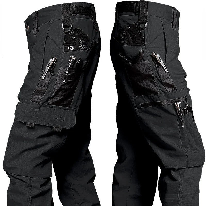 Pantalones tácticos informales para hombre, pantalones de trabajo con múltiples