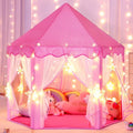 Carpa plegable para sala de juegos interior y exterior, castillo de juguete para