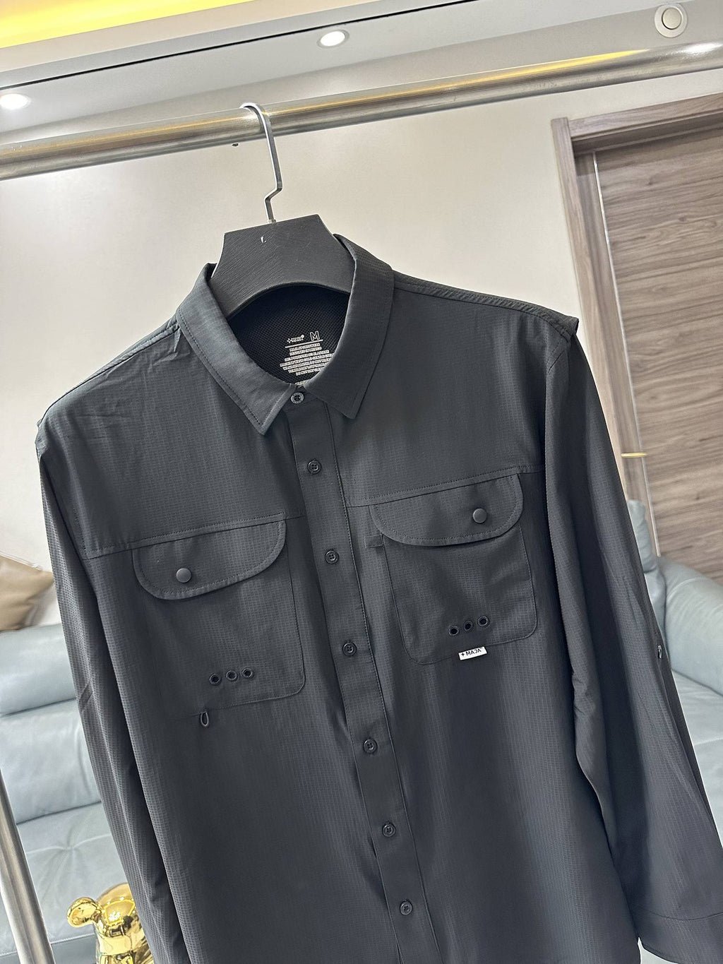 Camisa Deportiva de Alto Rendimiento para Hombre, Primavera Verano, Antidesgarro