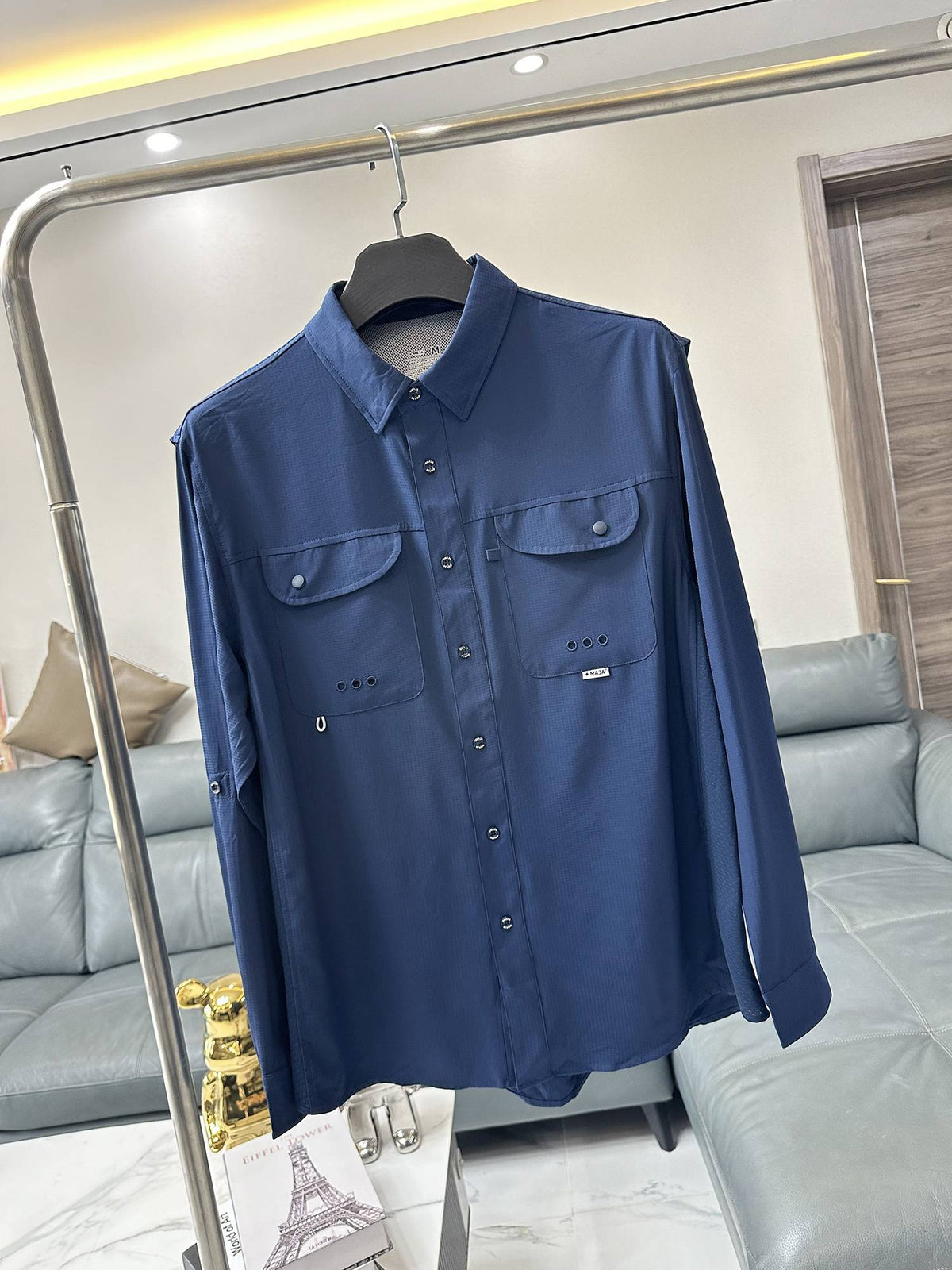 Camisa Deportiva de Alto Rendimiento para Hombre, Primavera Verano, Antidesgarro