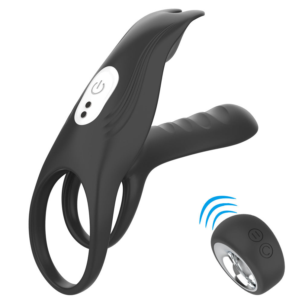 Black Fox Men's Remote Control Vibrating Ring Set