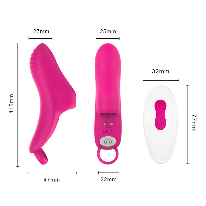 Cross-Border G-Spot Vibrating Finger Stimulator