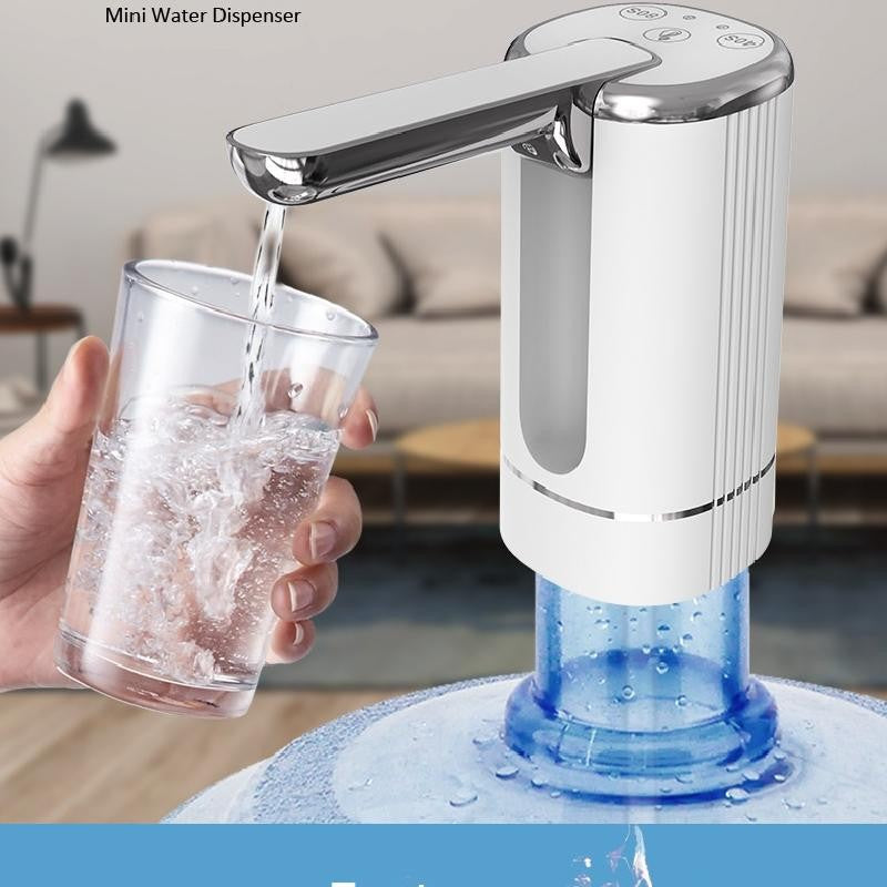 Bomba de agua eléctrica plegable, dispensador automático de agua, salida portáti