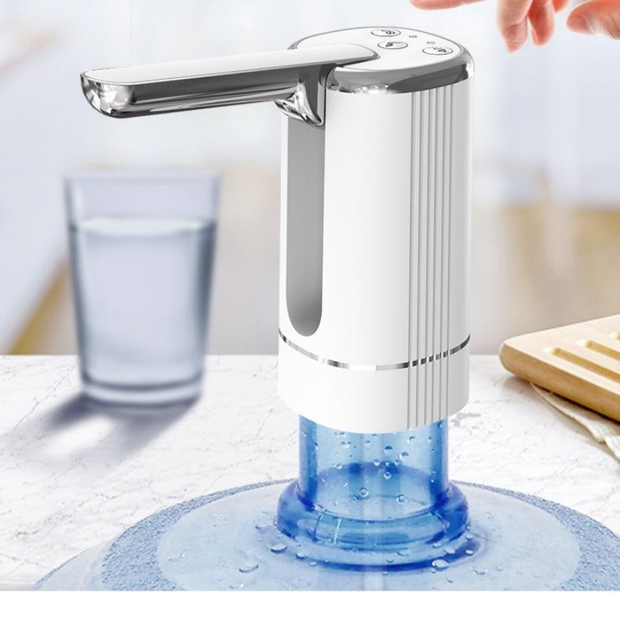 Bomba de agua eléctrica plegable, dispensador automático de agua, salida portáti