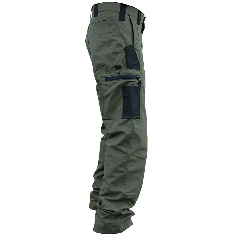 Pantalones tácticos informales para hombre, pantalones de trabajo con múltiples