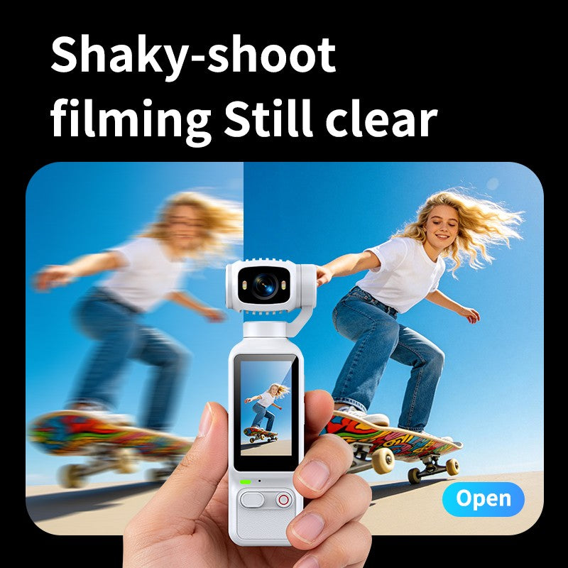 Cámara de acción portátil HD 4K con rotación manual de 90 y 180 grados para grab