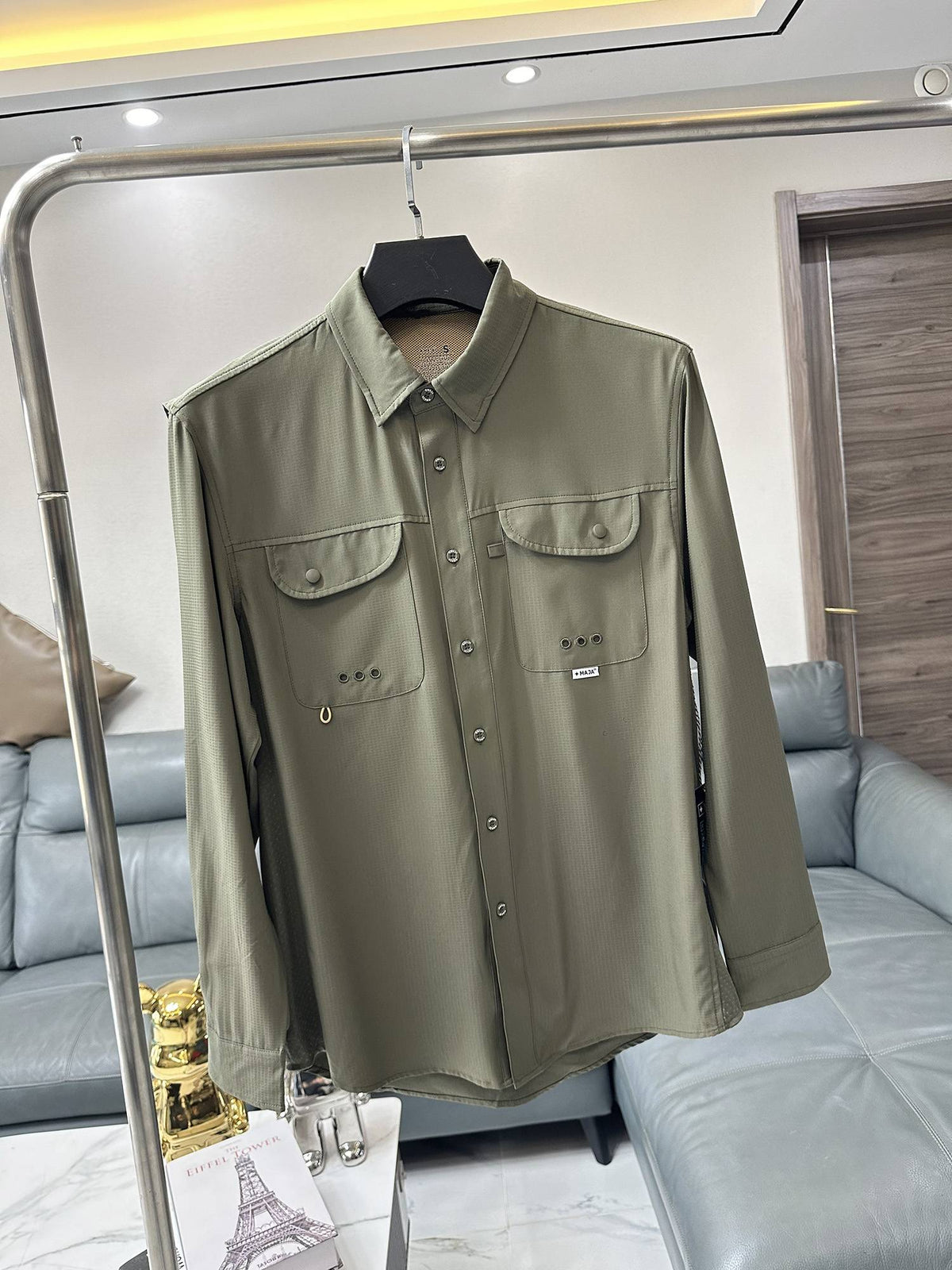 Camisa Deportiva de Alto Rendimiento para Hombre, Primavera Verano, Antidesgarro