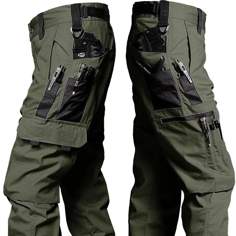 Pantalones tácticos informales para hombre, pantalones de trabajo con múltiples