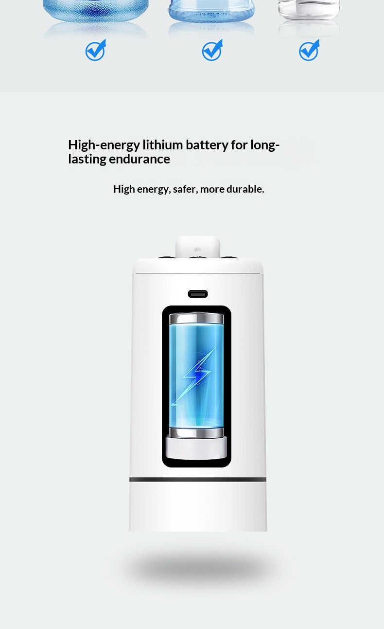 Bomba de agua eléctrica plegable, dispensador automático de agua, salida portáti