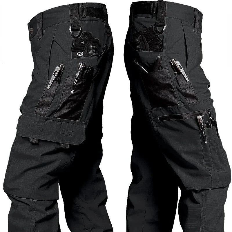 Pantalones tácticos informales para hombre, pantalones de trabajo con múltiples