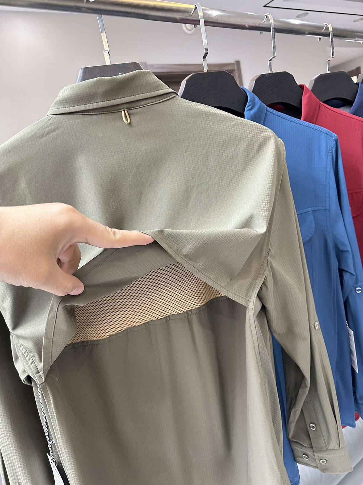 Camisa Deportiva de Alto Rendimiento para Hombre, Primavera Verano, Antidesgarro
