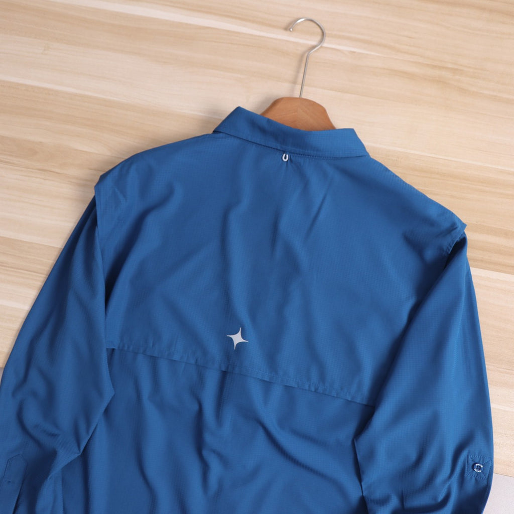 Camisa de Pesca Ligera de Secado Rápido para Hombre, Multifuncional, Transpirabl