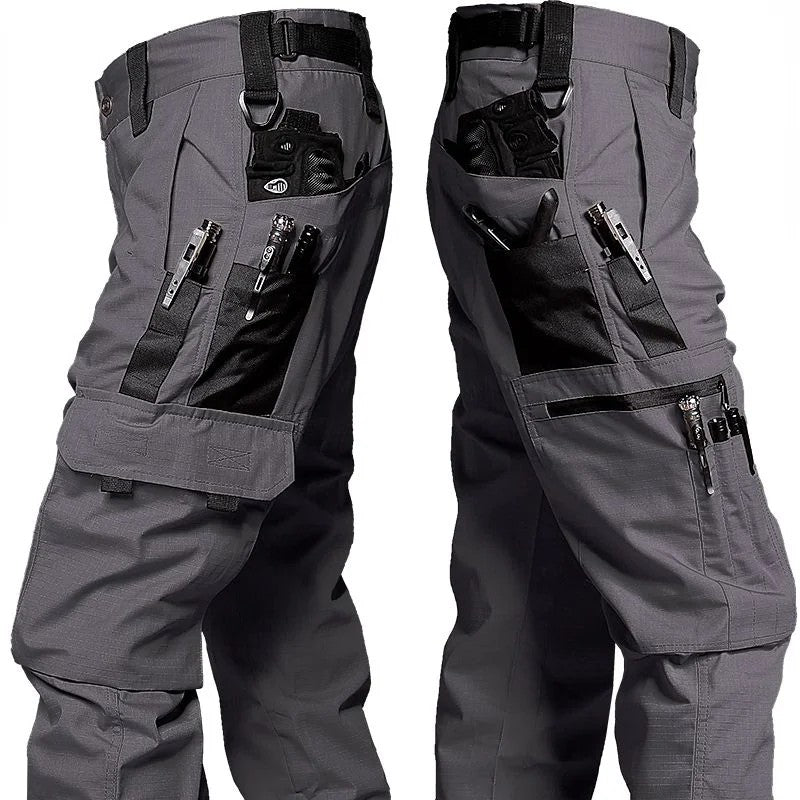 Pantalones tácticos informales para hombre, pantalones de trabajo con múltiples