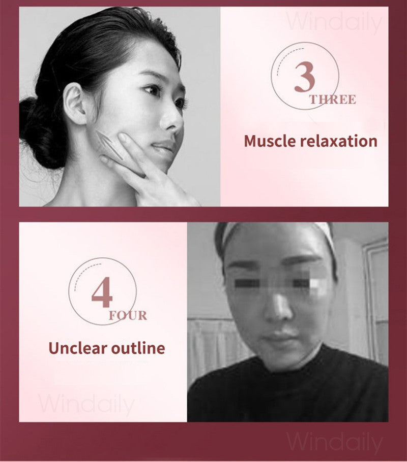 Dispositivo de elevación Facial terapia de fotones LED masajeador de vibración a