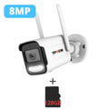 Cámara IP 4K de 8MP para exteriores, cámara de seguridad WiFi, vigilancia inalám