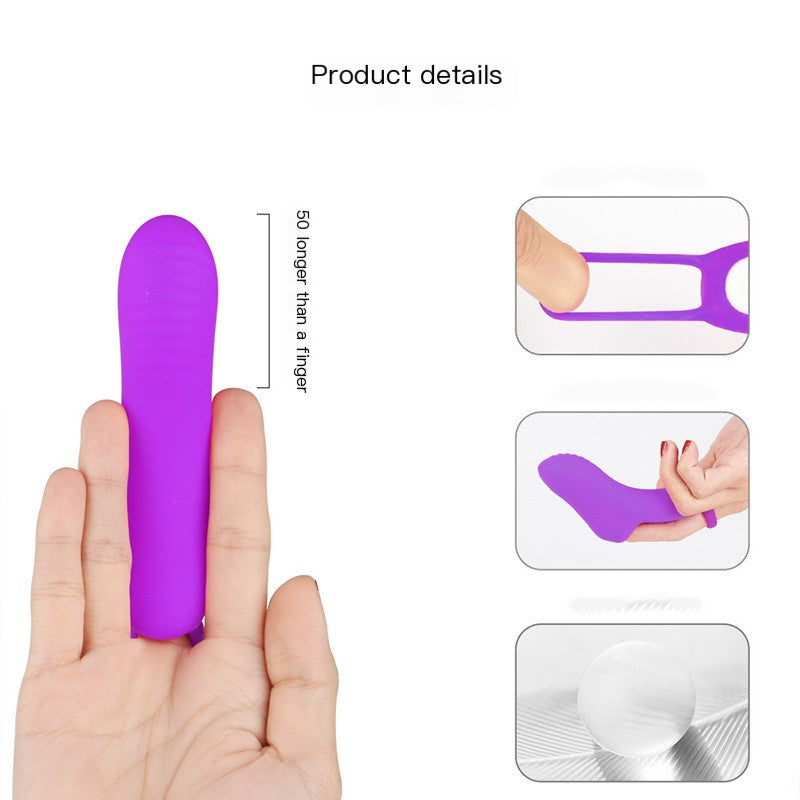 Cross-Border G-Spot Vibrating Finger Stimulator