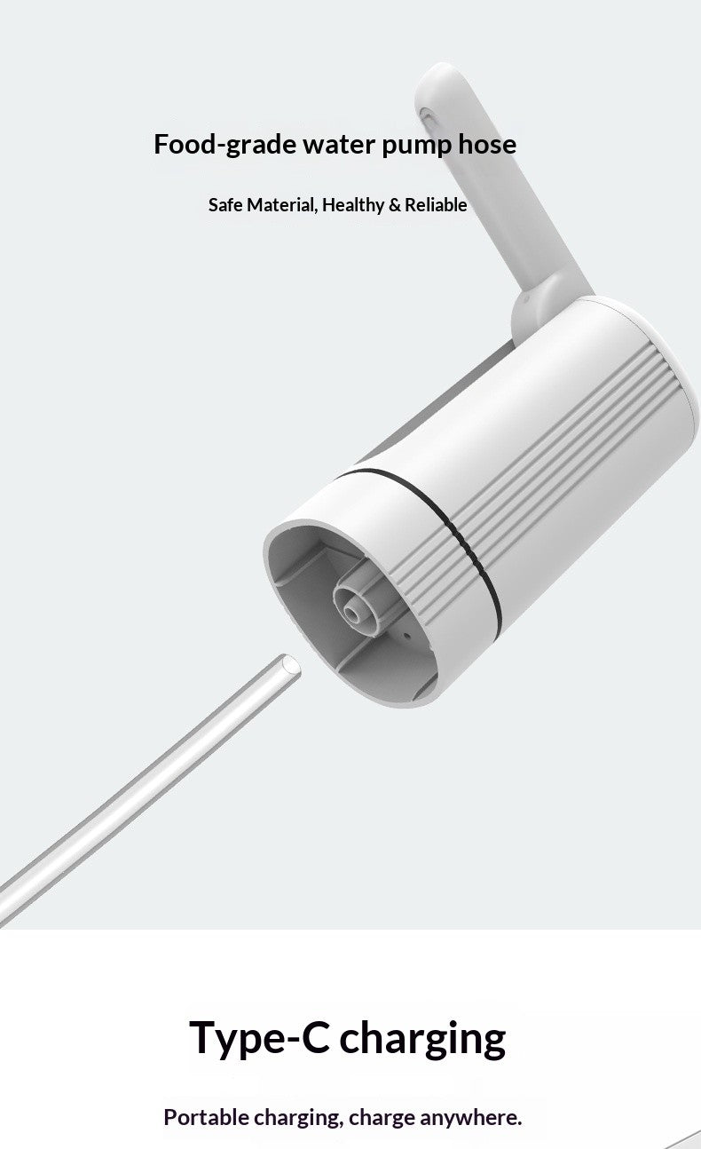 Bomba de agua eléctrica plegable, dispensador automático de agua, salida portáti