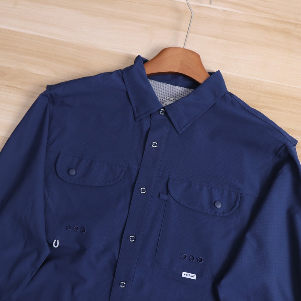 Camisa de Pesca Ligera de Secado Rápido para Hombre, Multifuncional, Transpirabl