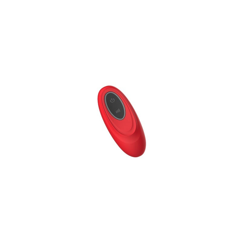 Vibrating Rose Touch Anal Plug with Light and Egg