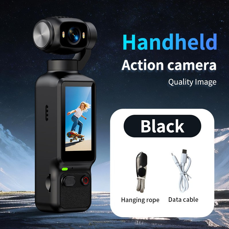 Cámara de acción portátil HD 4K con rotación manual de 90 y 180 grados para grab