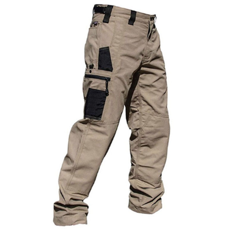 Pantalones tácticos informales para hombre, pantalones de trabajo con múltiples