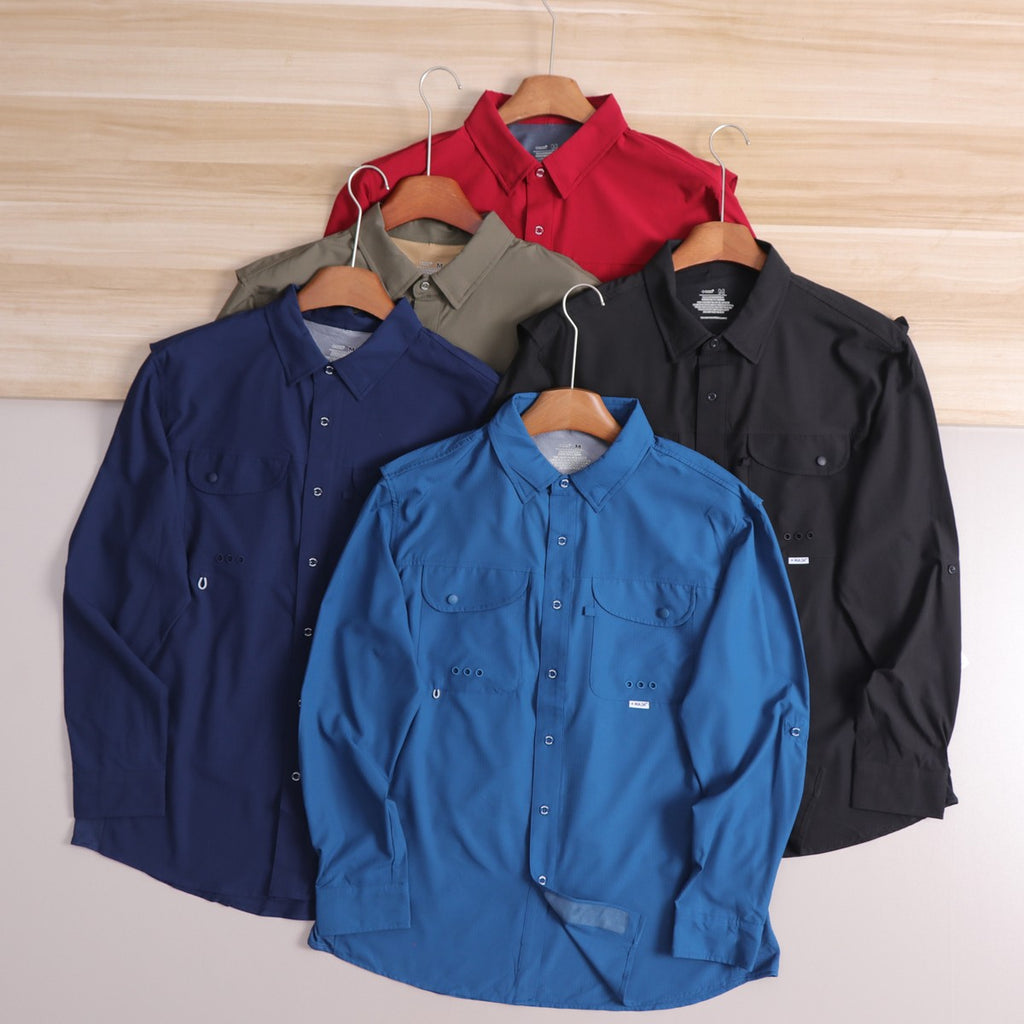 Camisa de Pesca Ligera de Secado Rápido para Hombre, Multifuncional, Transpirabl