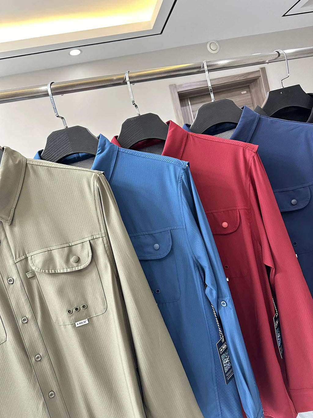 Camisa Deportiva de Alto Rendimiento para Hombre, Primavera Verano, Antidesgarro