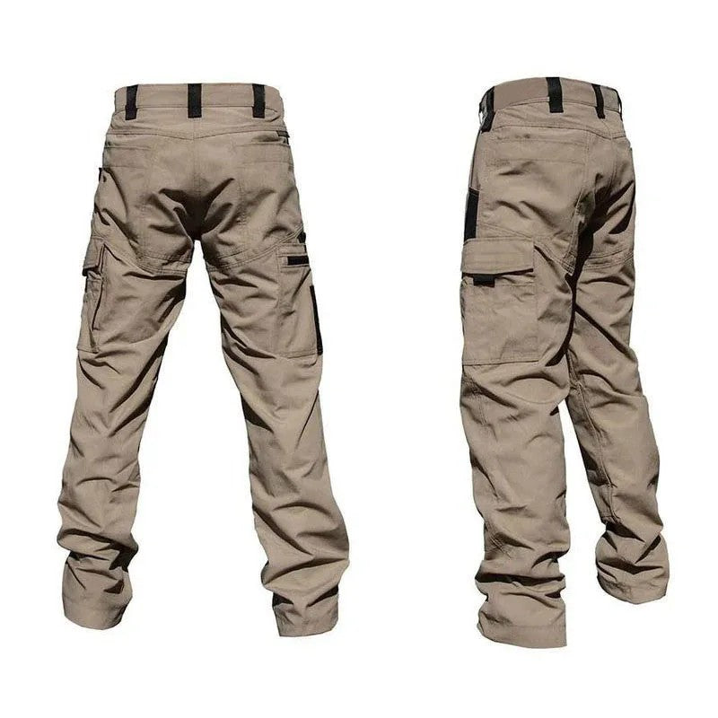 Pantalones tácticos informales para hombre, pantalones de trabajo con múltiples