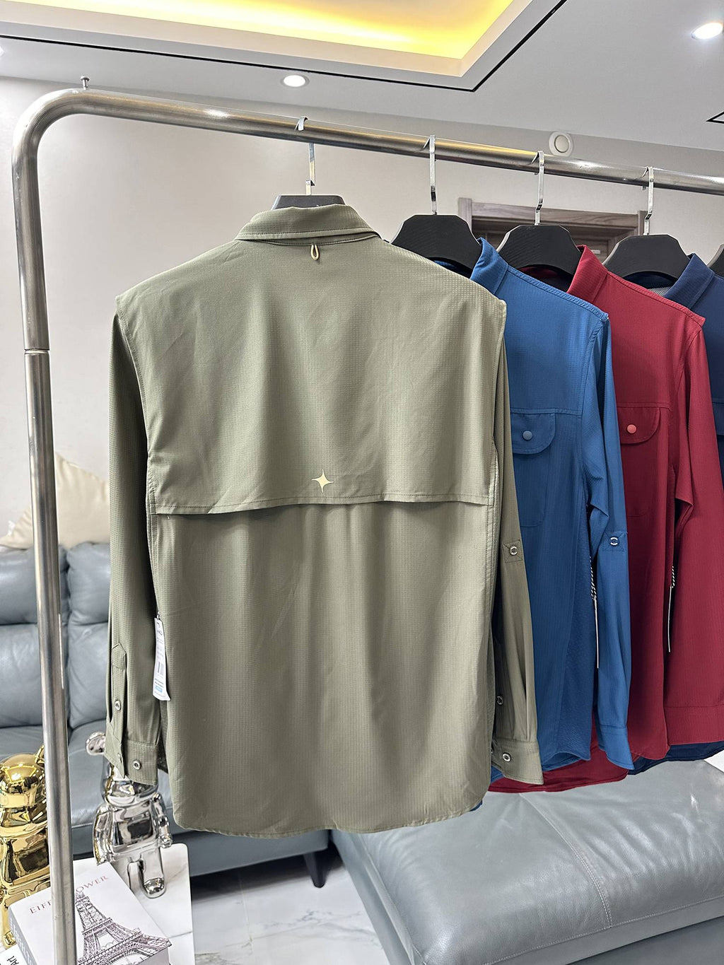 Camisa Deportiva de Alto Rendimiento para Hombre, Primavera Verano, Antidesgarro