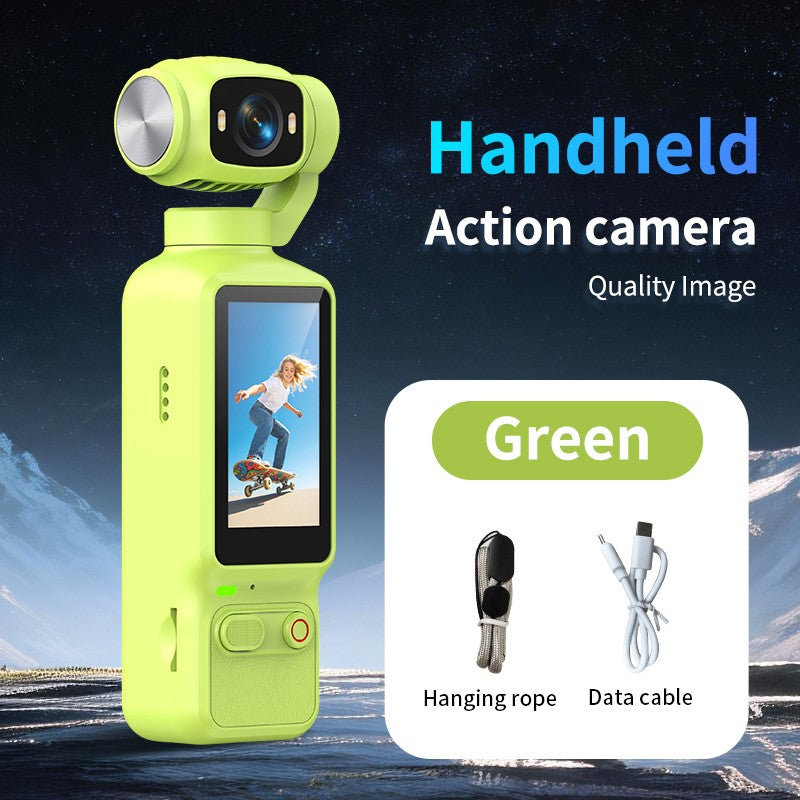 Cámara de acción portátil HD 4K con rotación manual de 90 y 180 grados para grab
